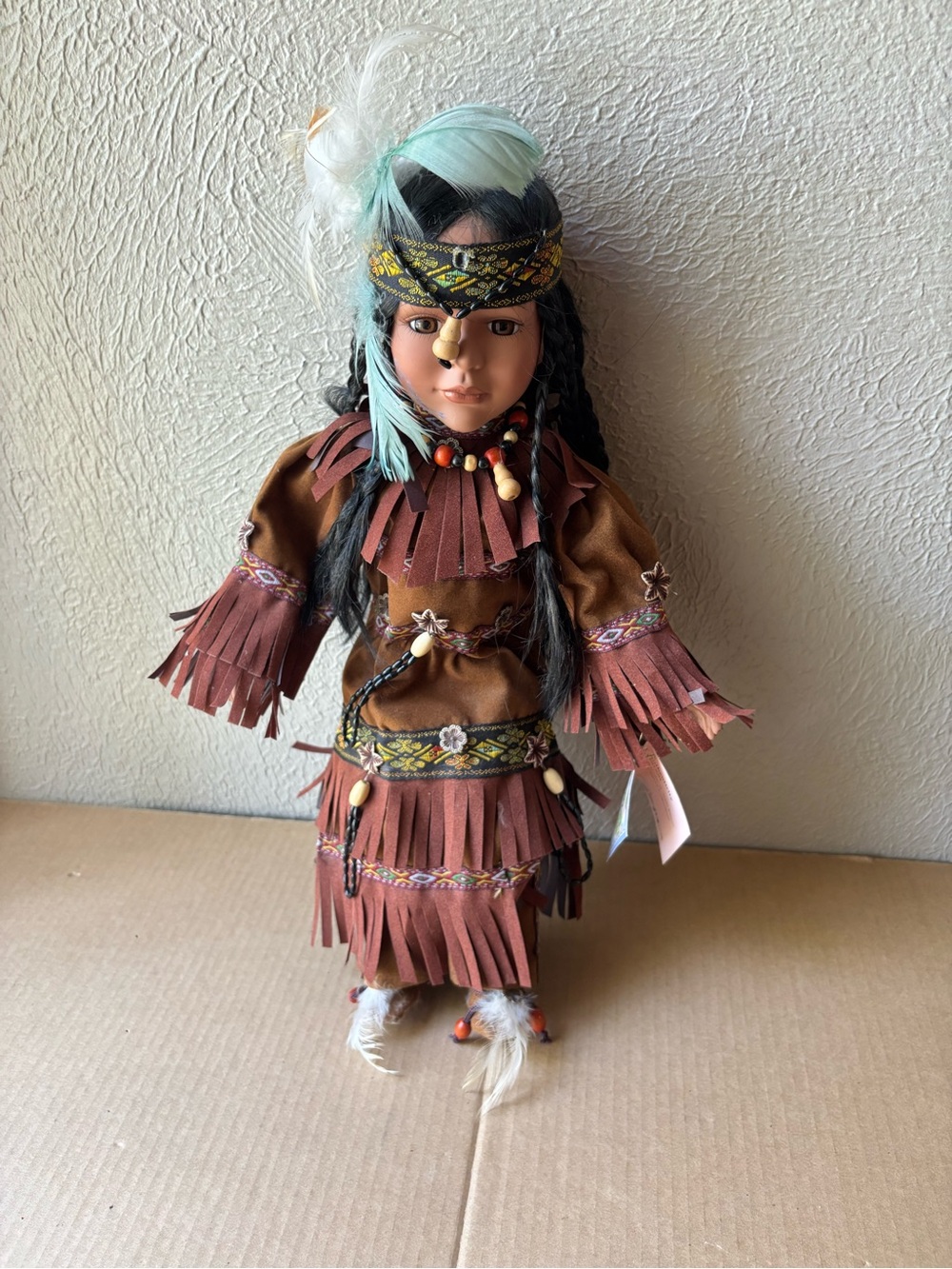 Cathay Collection Native Ceramic Doll Limited Edition..